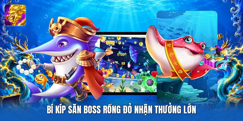Bí kíp săn boss rồng đỏ nhận thưởng lớn